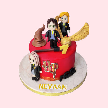 Red Harry Potter Cake - Crave by Leena