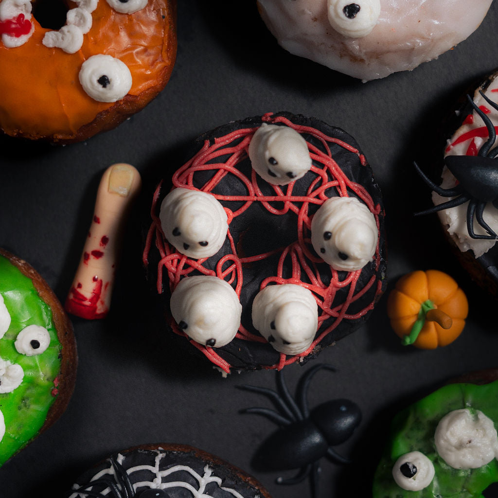 Halloween Donuts (box of 6) - Crave by Leena