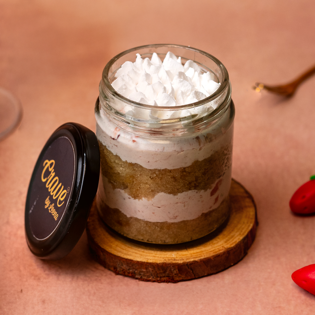 Strawberry Custard Jar - Crave by Leena