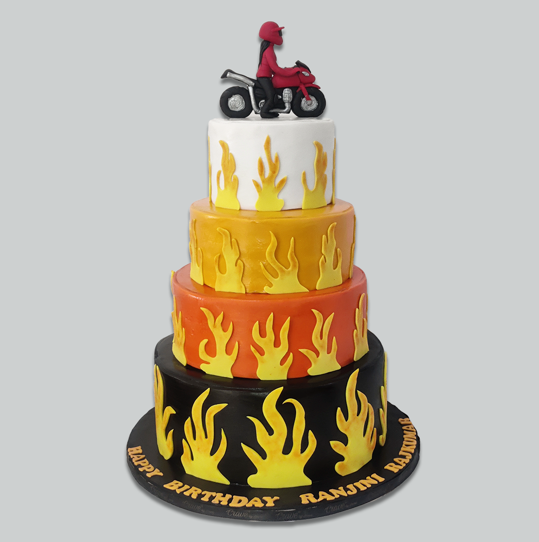 Super Bike Queen Cake - Crave by Leena