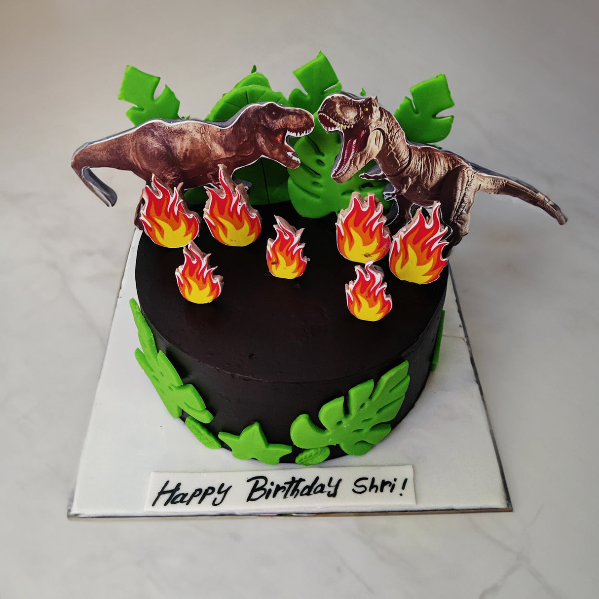 T-Rex Dinos Fight - Crave by Leena