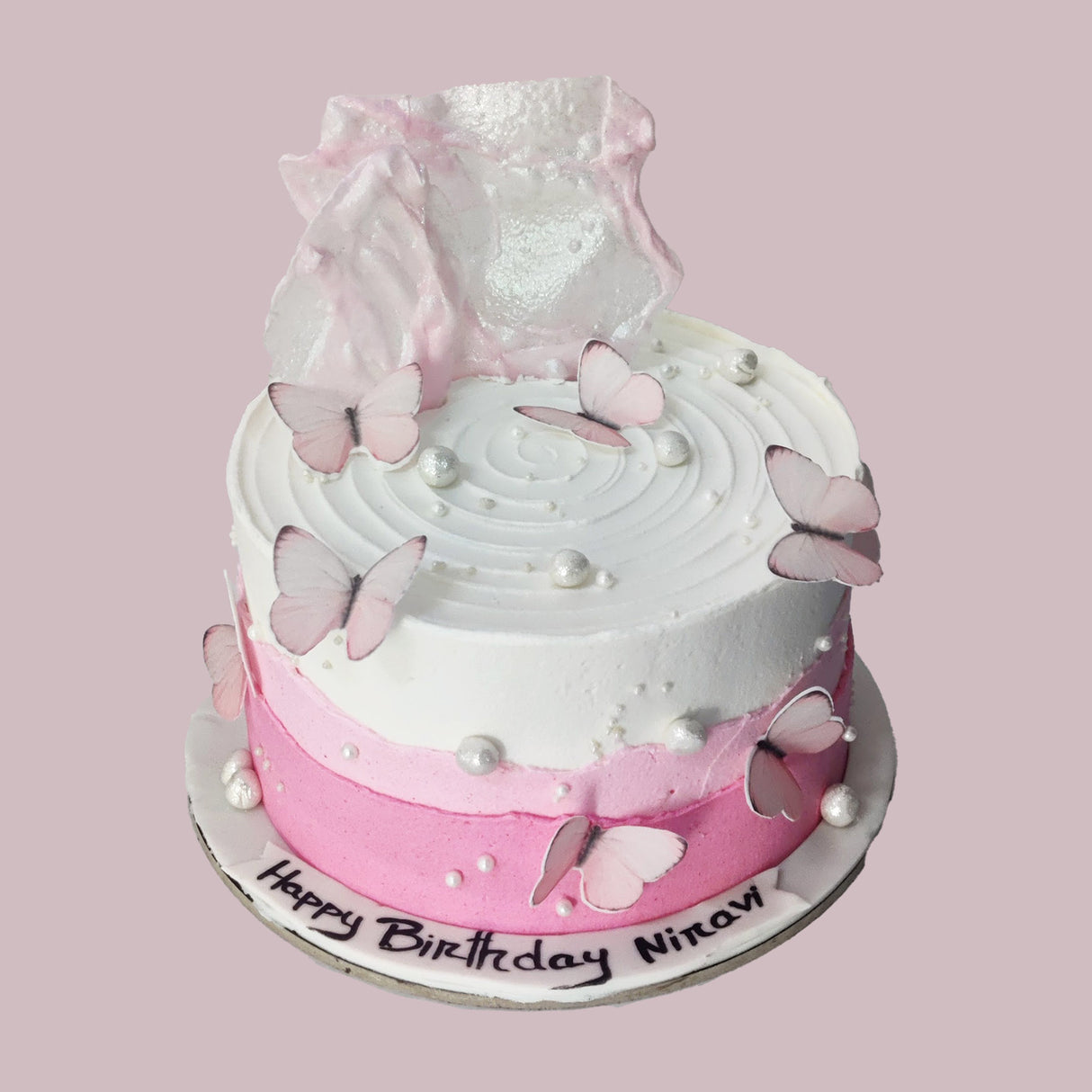 The Classy Butterfly cake - Crave by Leena