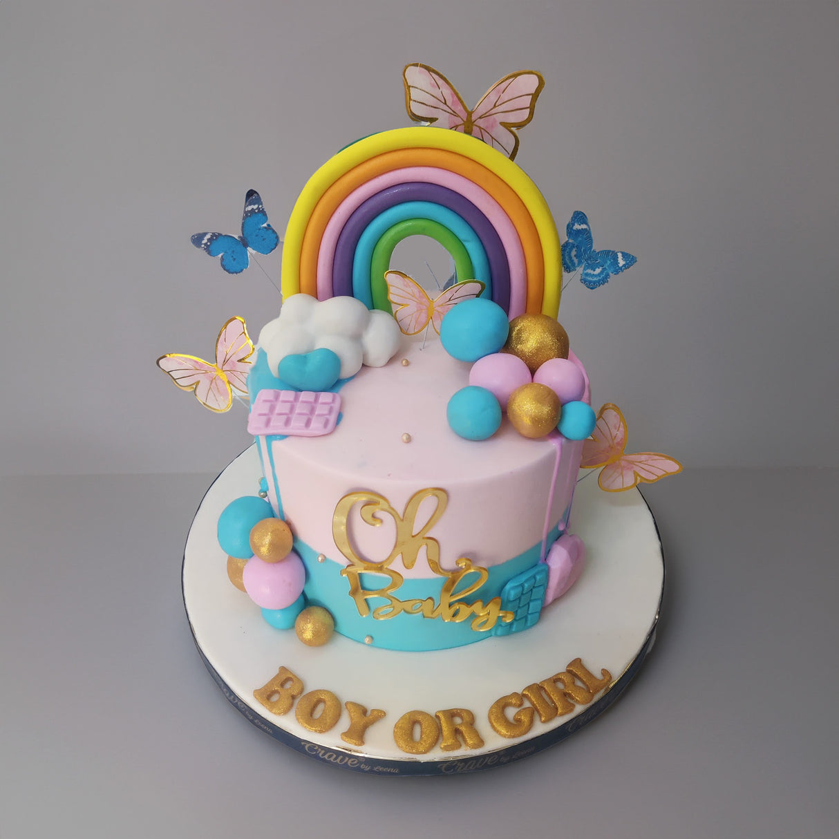 The Rainbow Butterfly - Crave by Leena