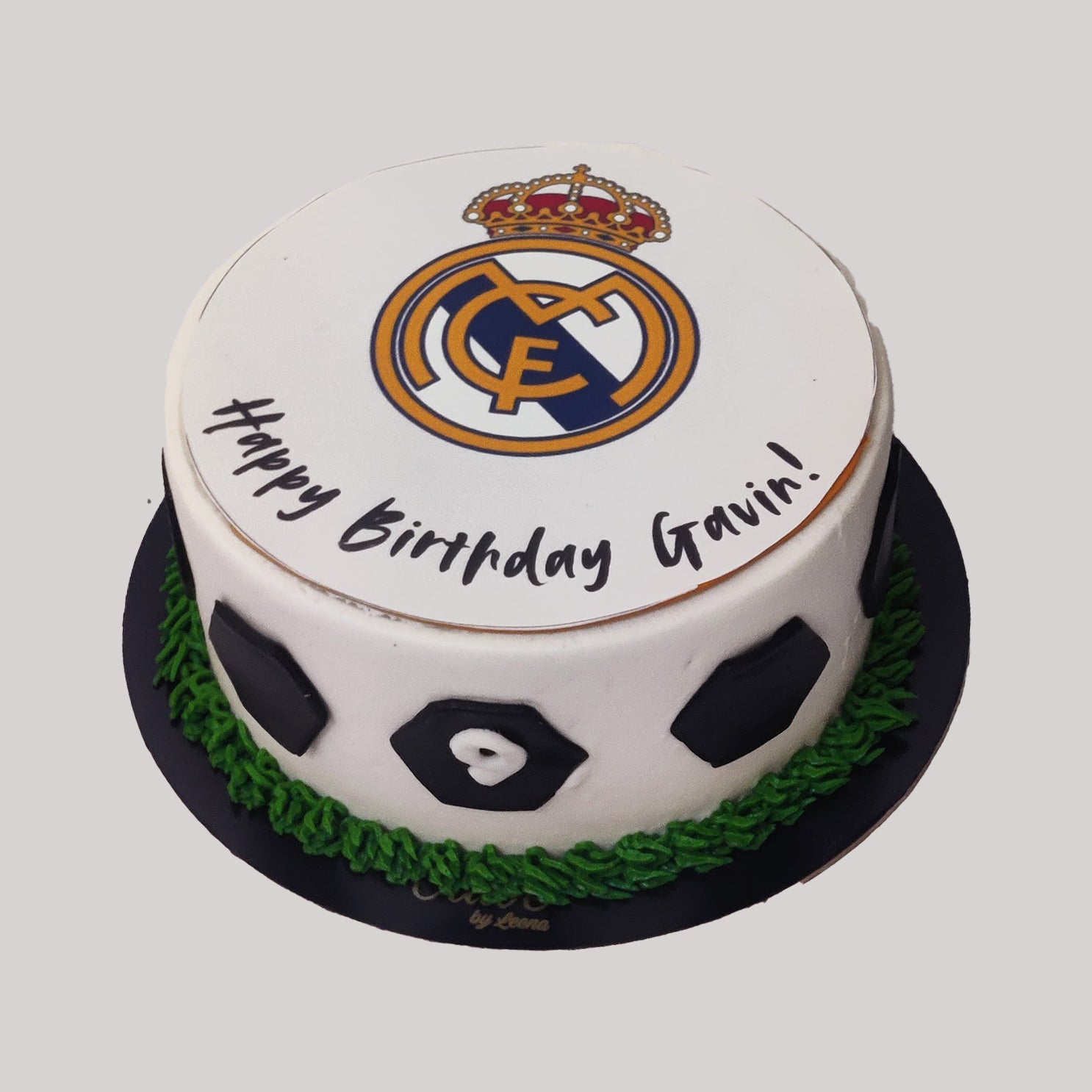 The Real Madrid Photo cake - Crave by Leena