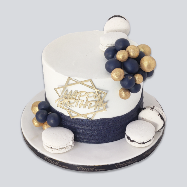 The Royal Blue & Gold Elegance - Crave by Leena