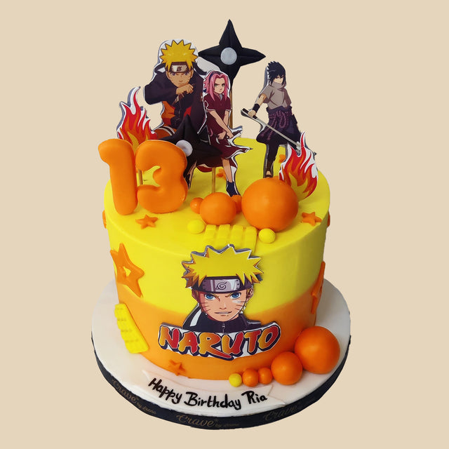 The Super Naruto cake - Crave by Leena