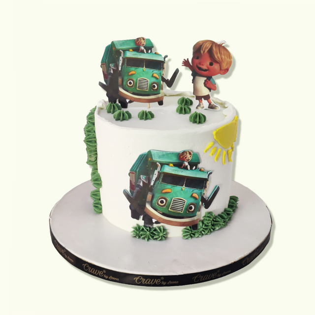 Trash Truck Cake - Crave by Leena