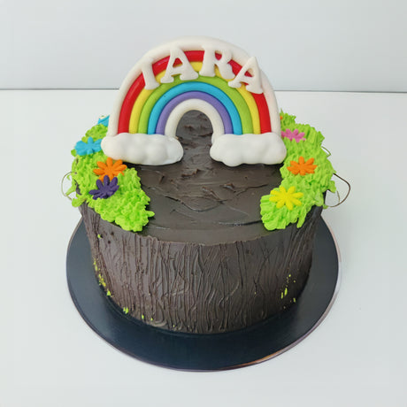 Tree Bark Magic Cake - Crave by Leena