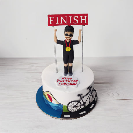 Triathlete's Triumph Cake - Crave by Leena