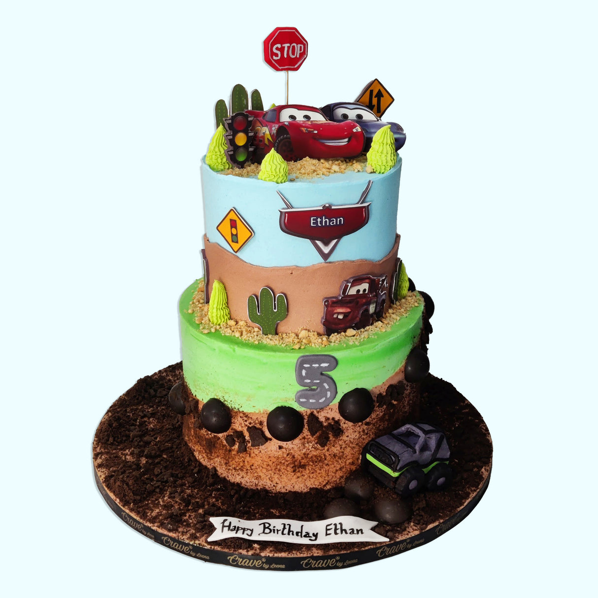 Wheels of Wonder Cake - Crave by Leena