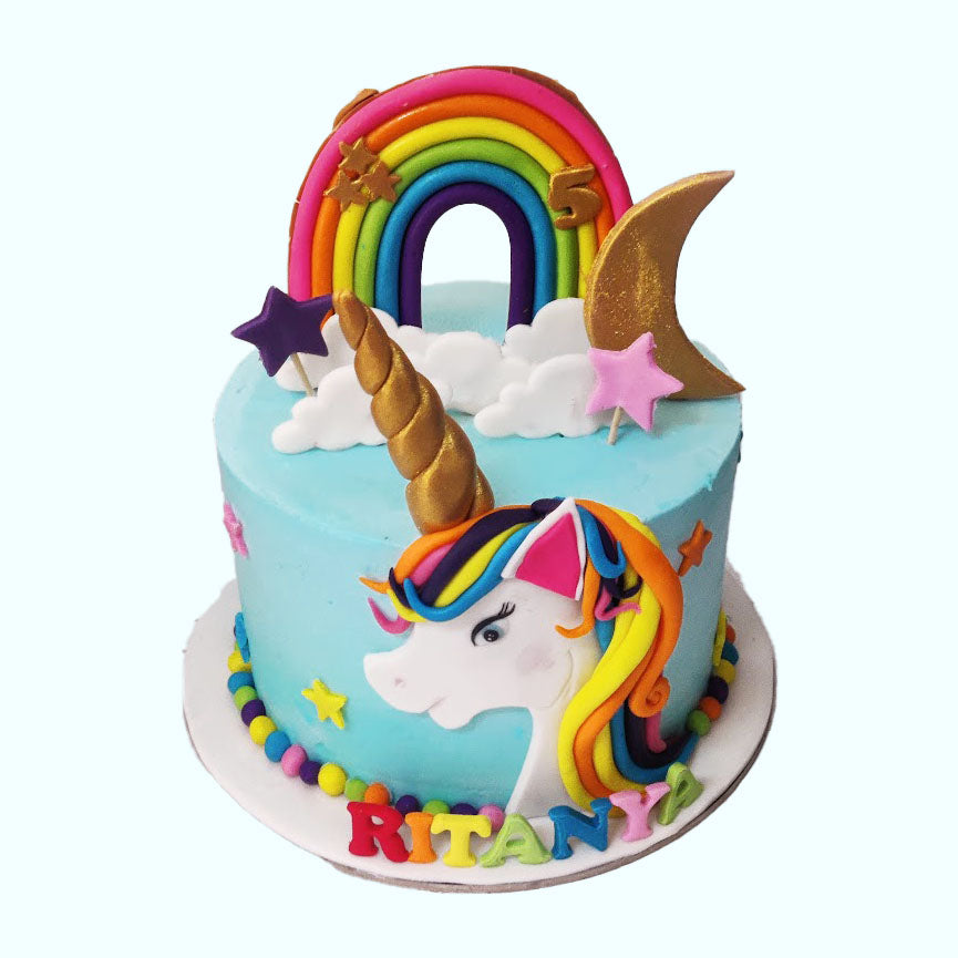 Colourful Unicorn - Crave by Leena