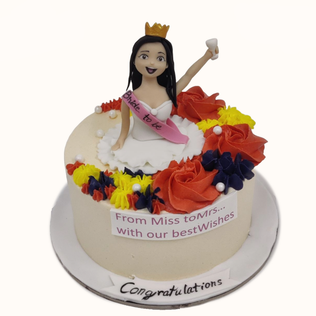 Rosette Bride cake - Crave by Leena