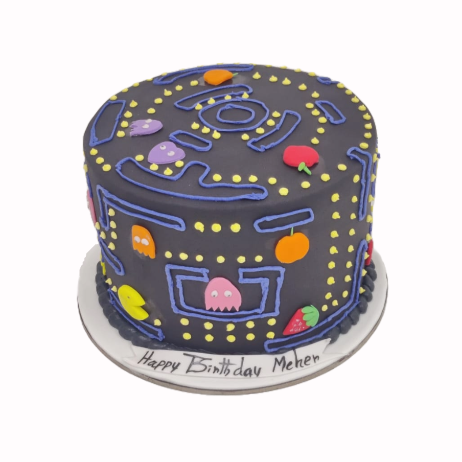 Pacman Cake - Crave by Leena