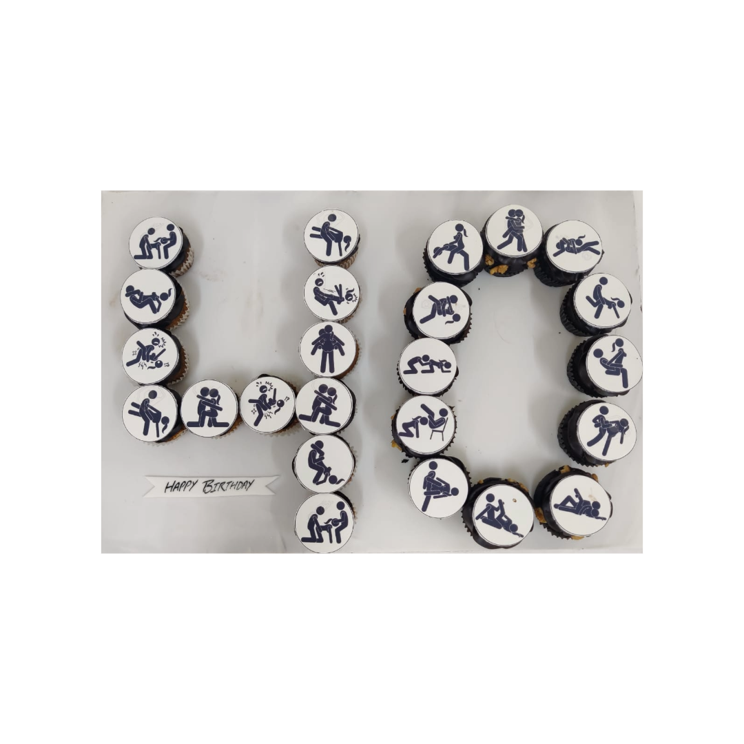 40 Shape Cupcakes - Crave by Leena