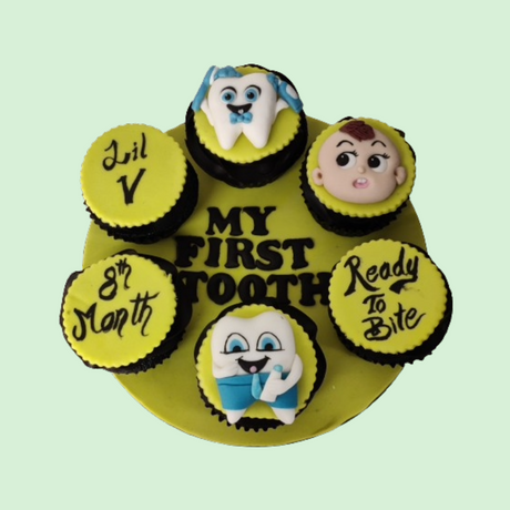 Tooth Cupcakes - Crave by Leena