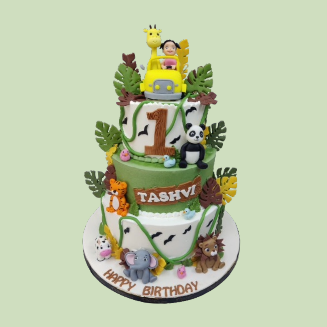 6 KG 3 tier CT baby's Jungle safari - Crave by Leena
