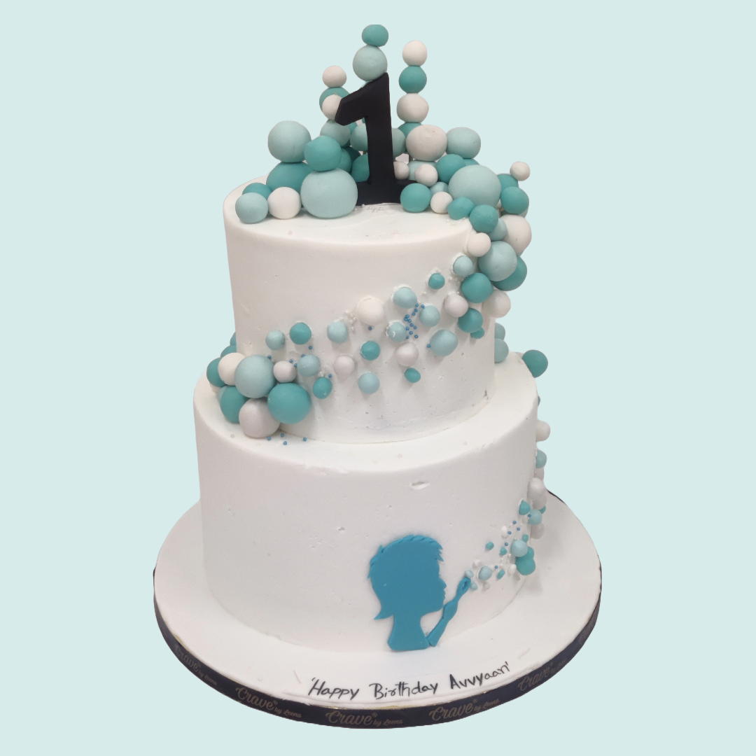 5 KG,2 TIER CT Elegant white - Crave by Leena