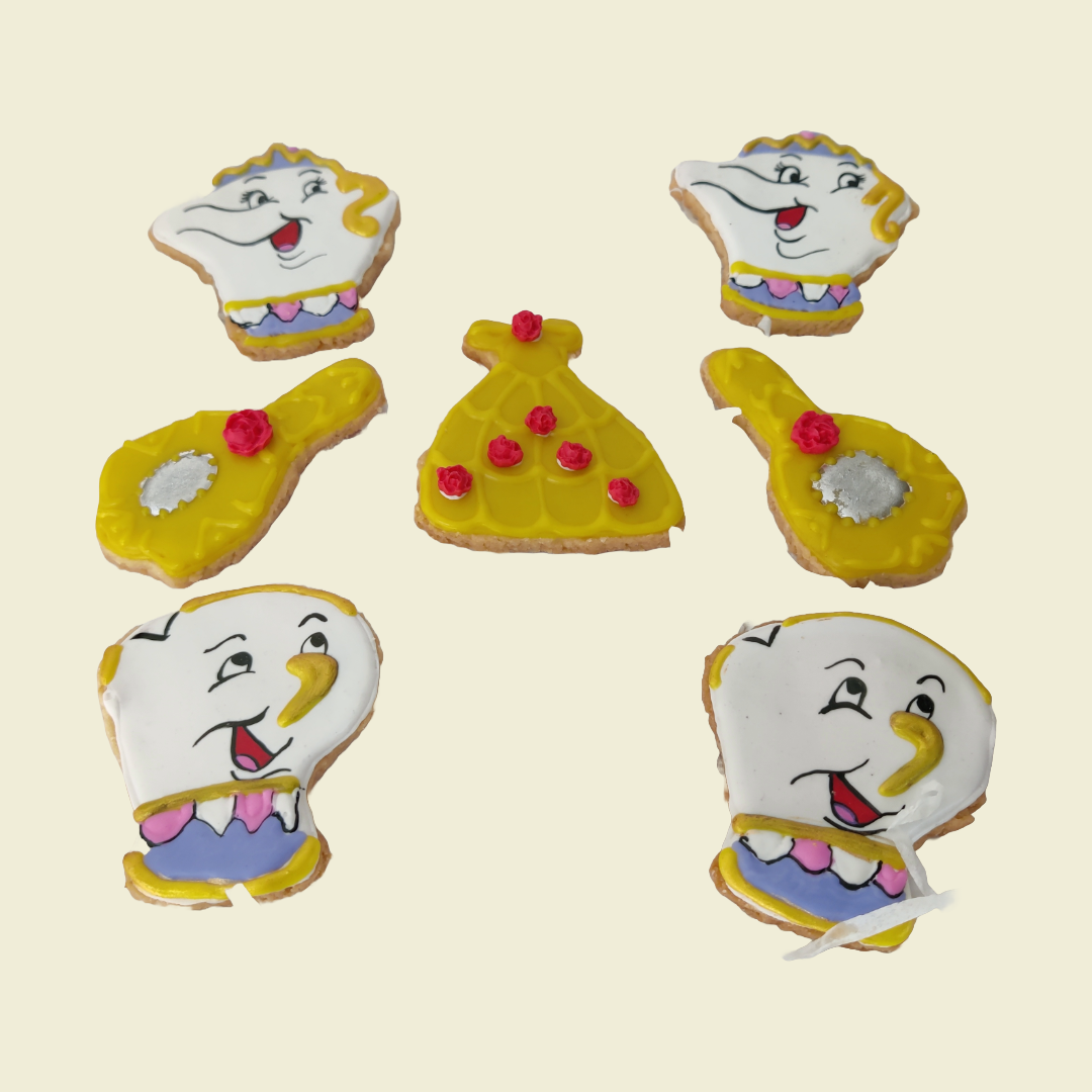 Box of 40 Beauty & the beast Cookies - Crave by Leena