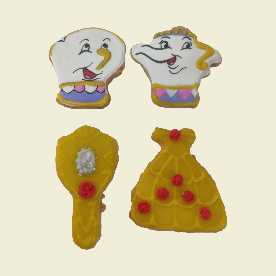 Box of 40 Beauty & the beast Cookies - Crave by Leena