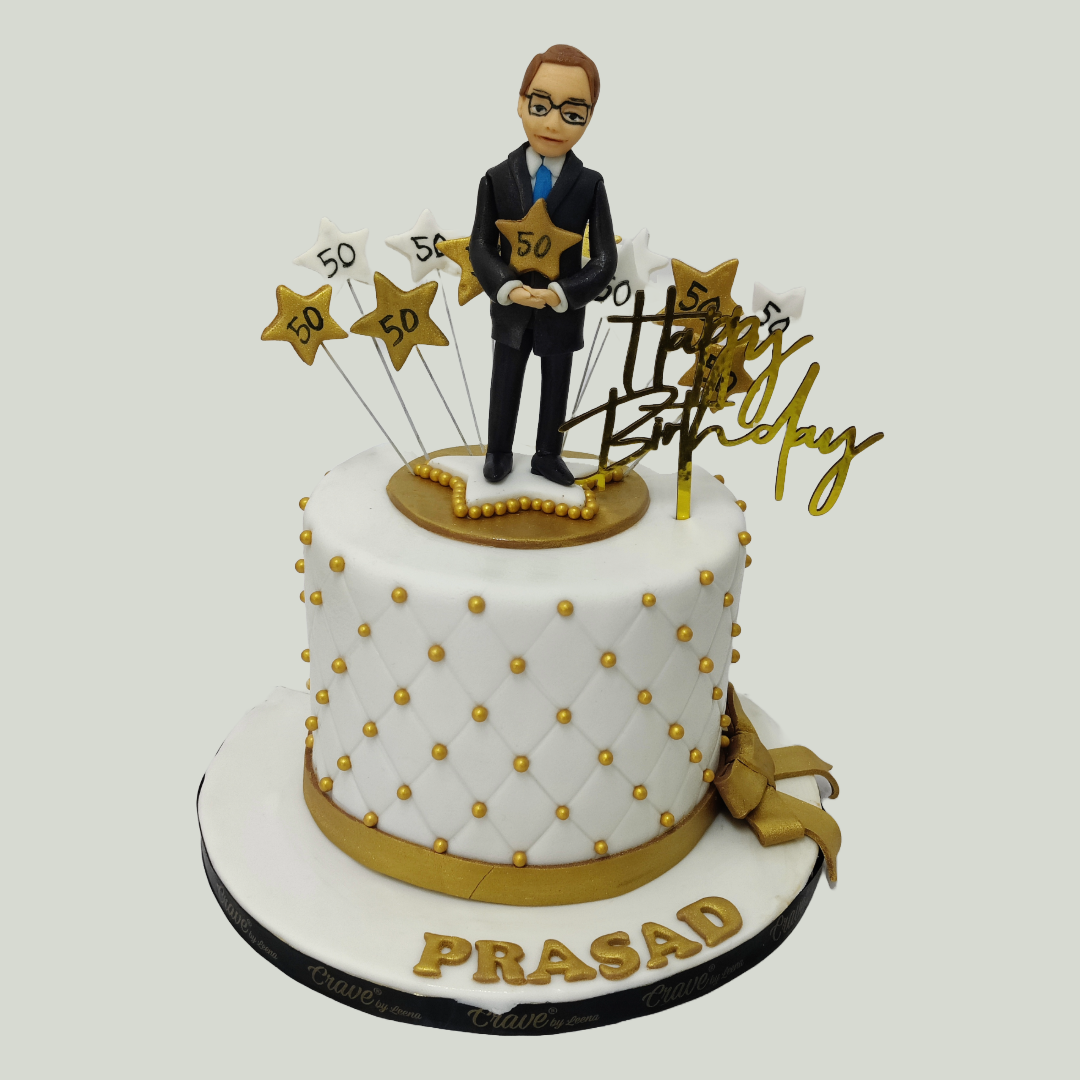 Handsome 50 with Topper - Crave by Leena