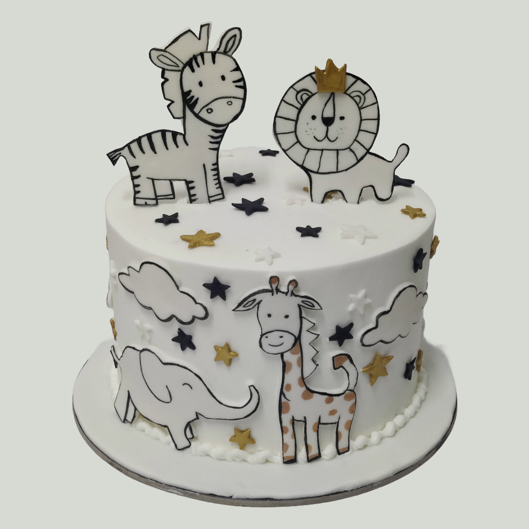 Doodle Jungle Animals - Crave by Leena