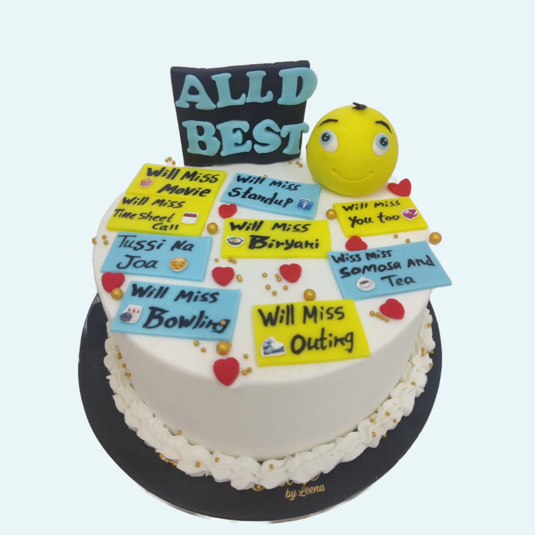 Smiley Cake - Crave by Leena