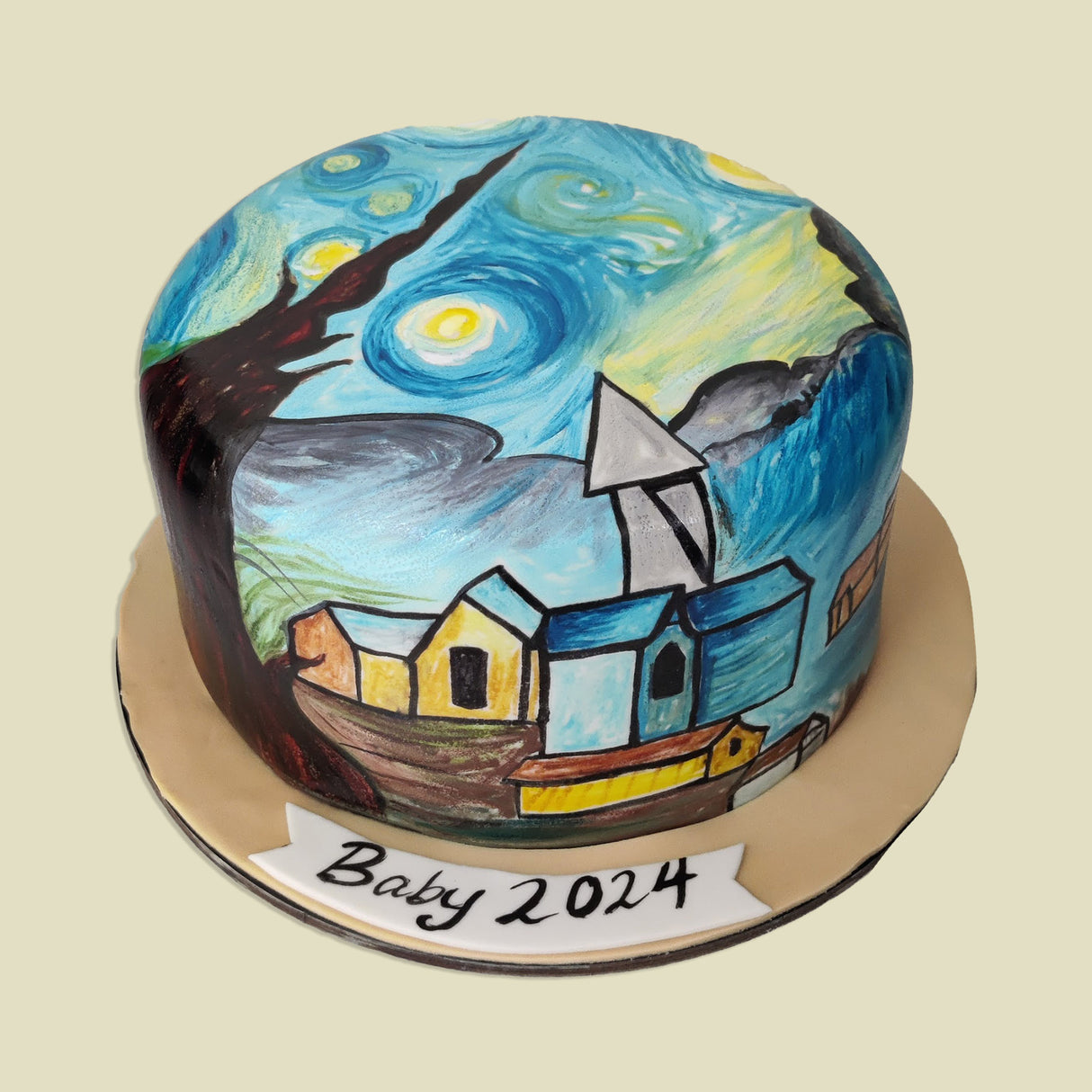 Van Gogh's The Starry Night - Crave by Leena