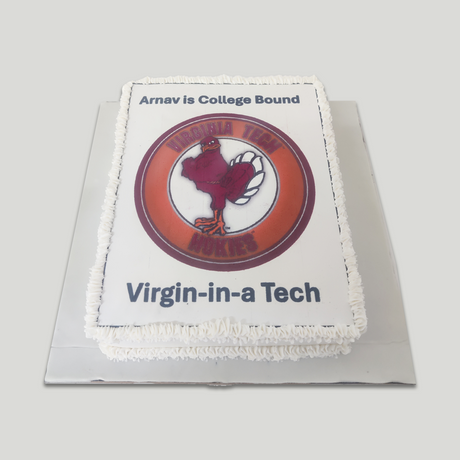 Virgin-in-a Tech Cake - Crave by Leena