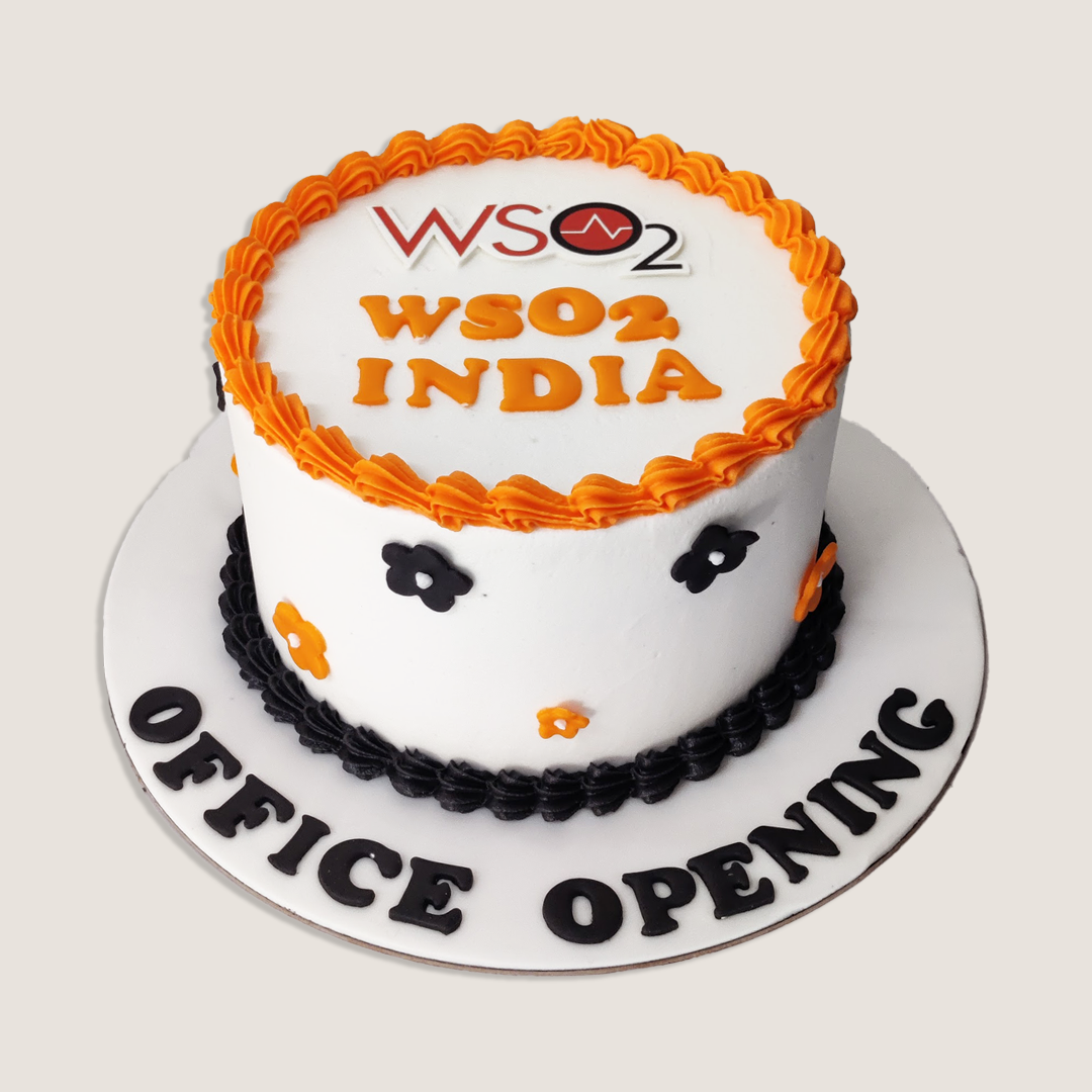 Corporate Logo Cake - Crave by Leena