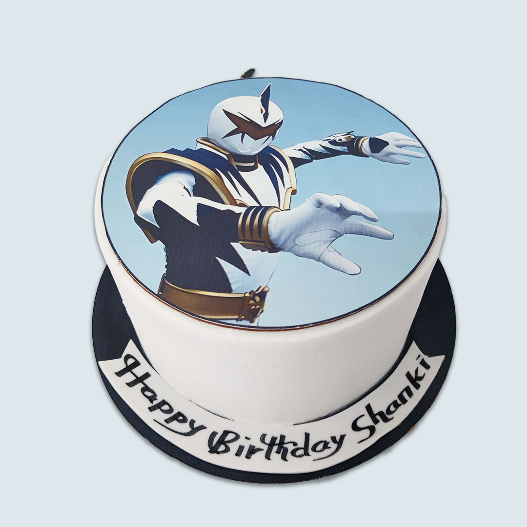 White Ranger Cake