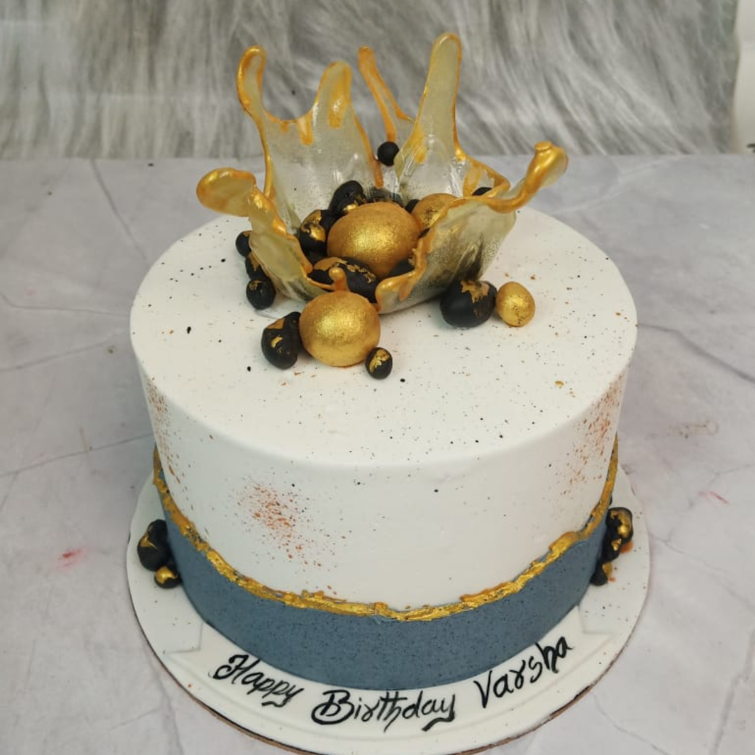 White & black with wafer design - Crave by Leena