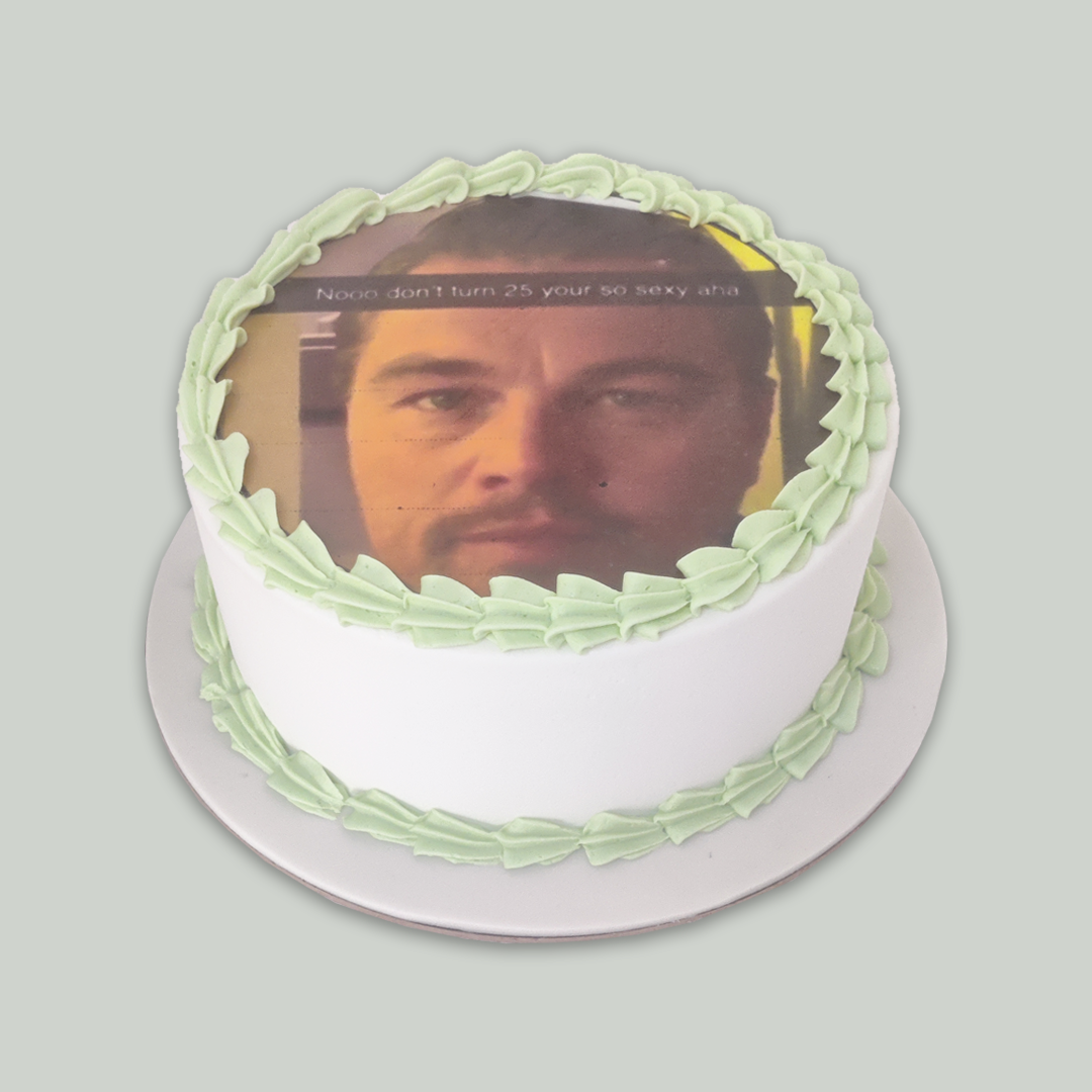 White and Green Print - Crave by Leena