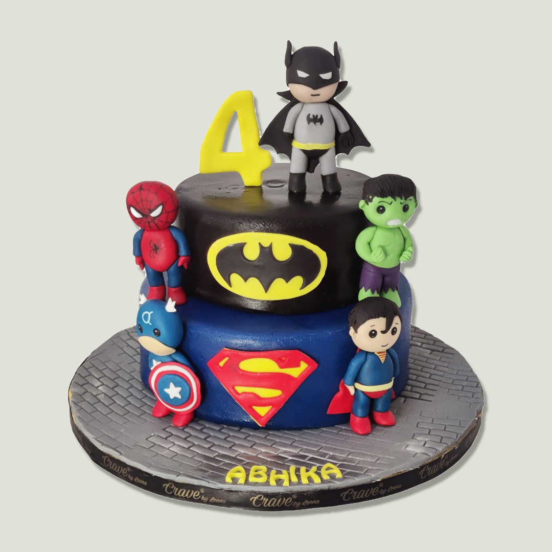 Wonderful Avenger Cake - Crave by Leena