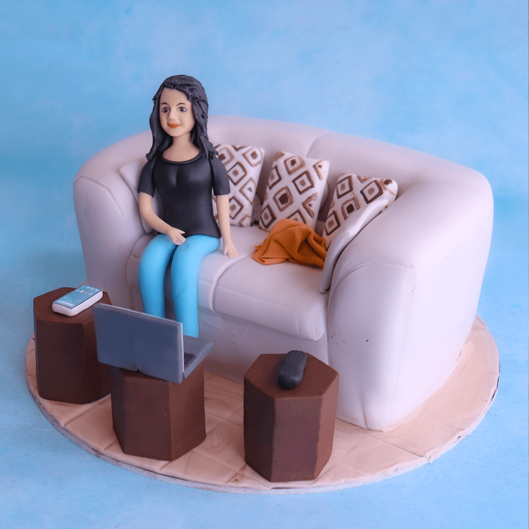 Chilling on a Couch - Crave by Leena