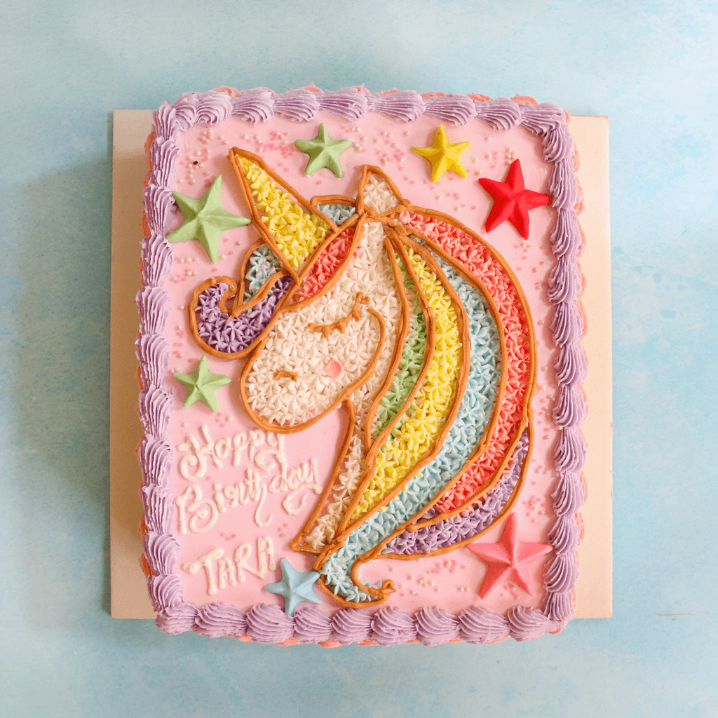 Colorful Buttercream Unicorn - Crave by Leena