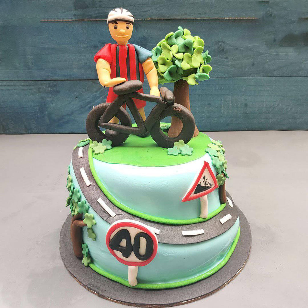 Cyclist Cake - Crave by Leena