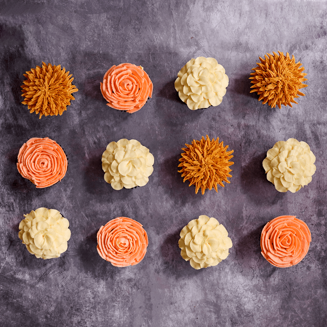 Floral Cupcakes - Crave by Leena