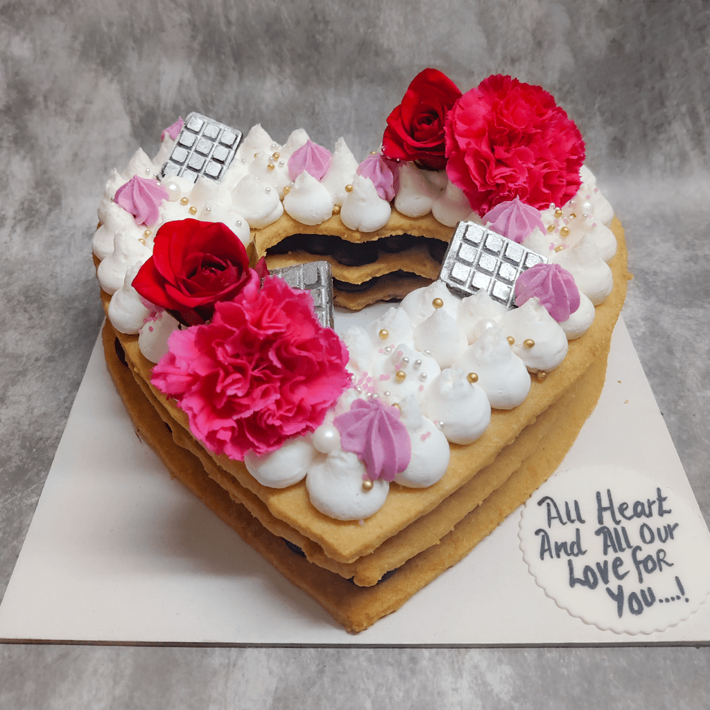 Heart Tart Cake - Crave by Leena