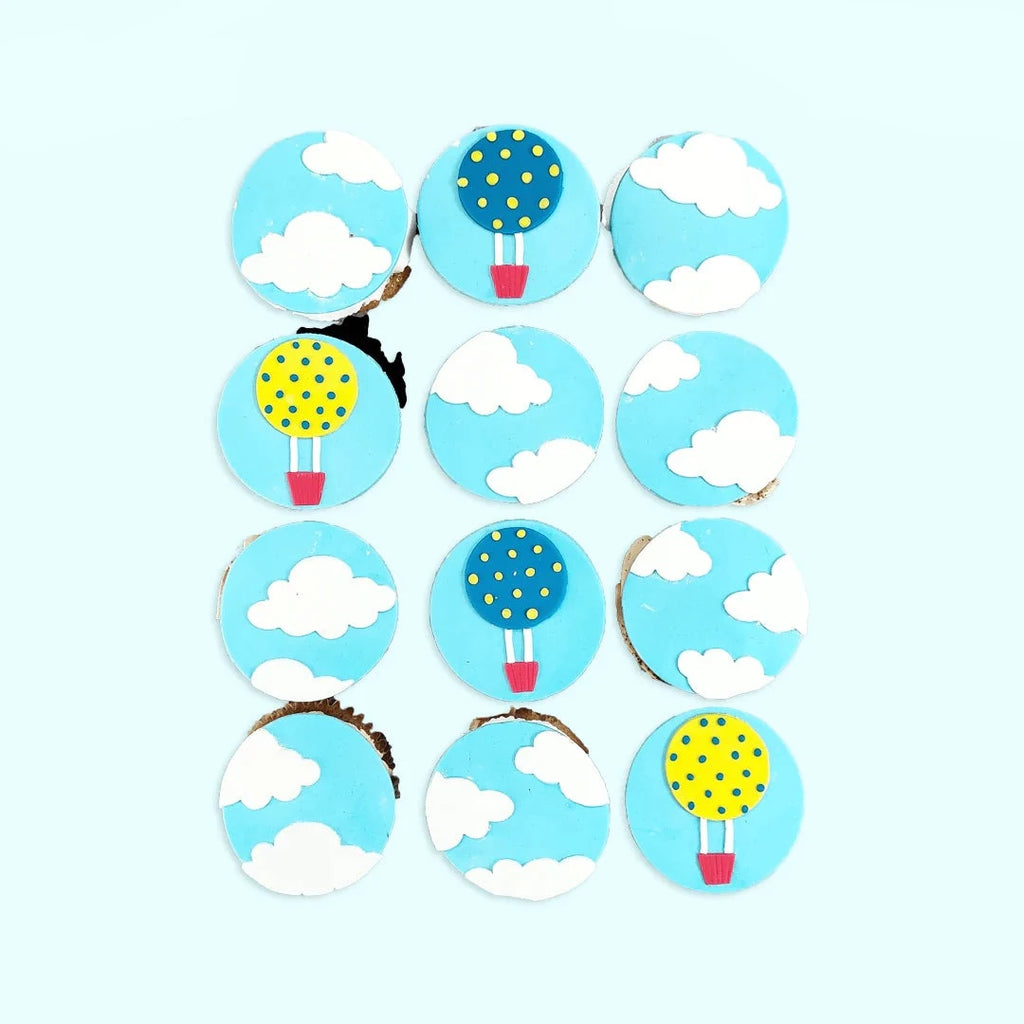 Hot Air Balloon Cupcakes - Crave by Leena