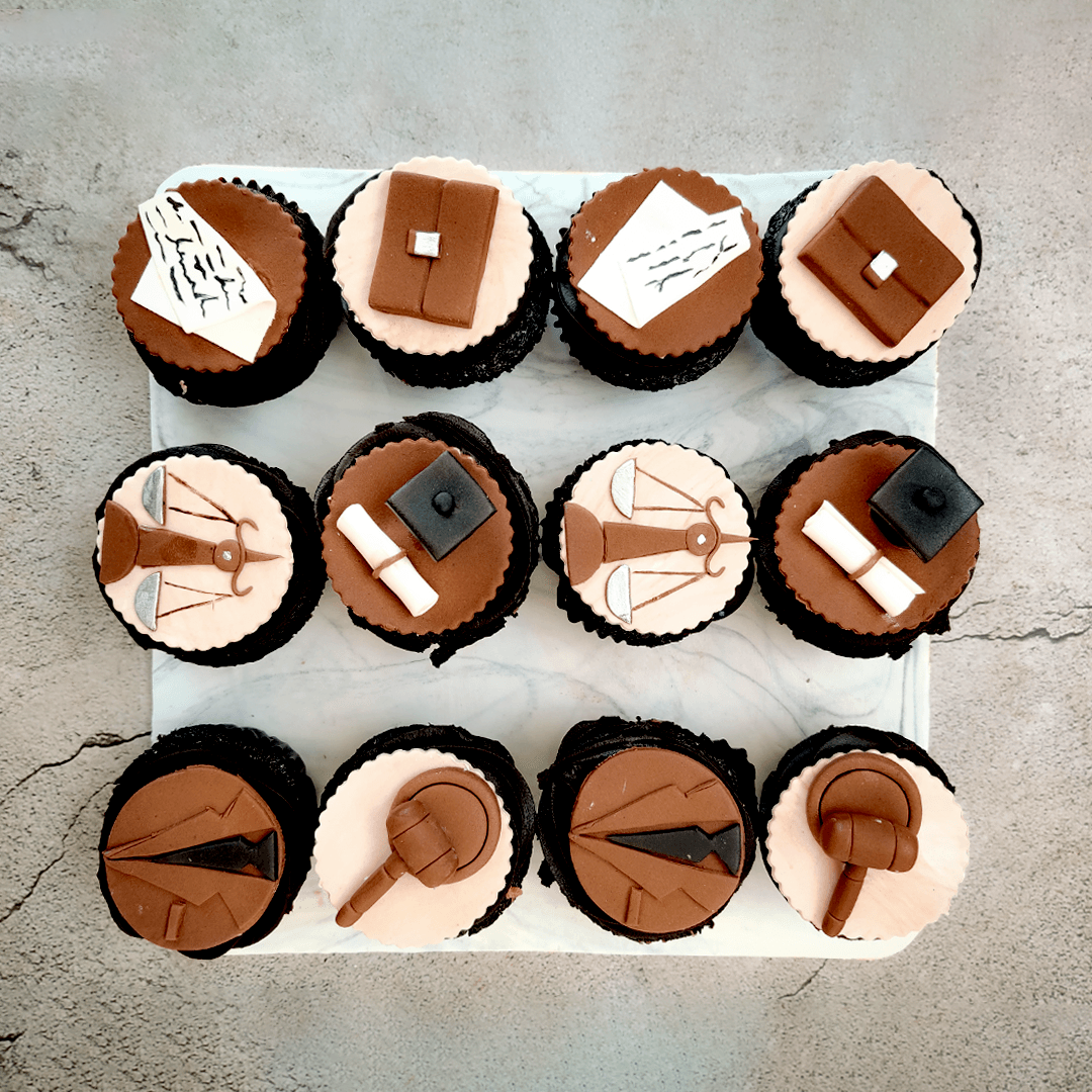 Lawyer Cupcakes - Crave by Leena