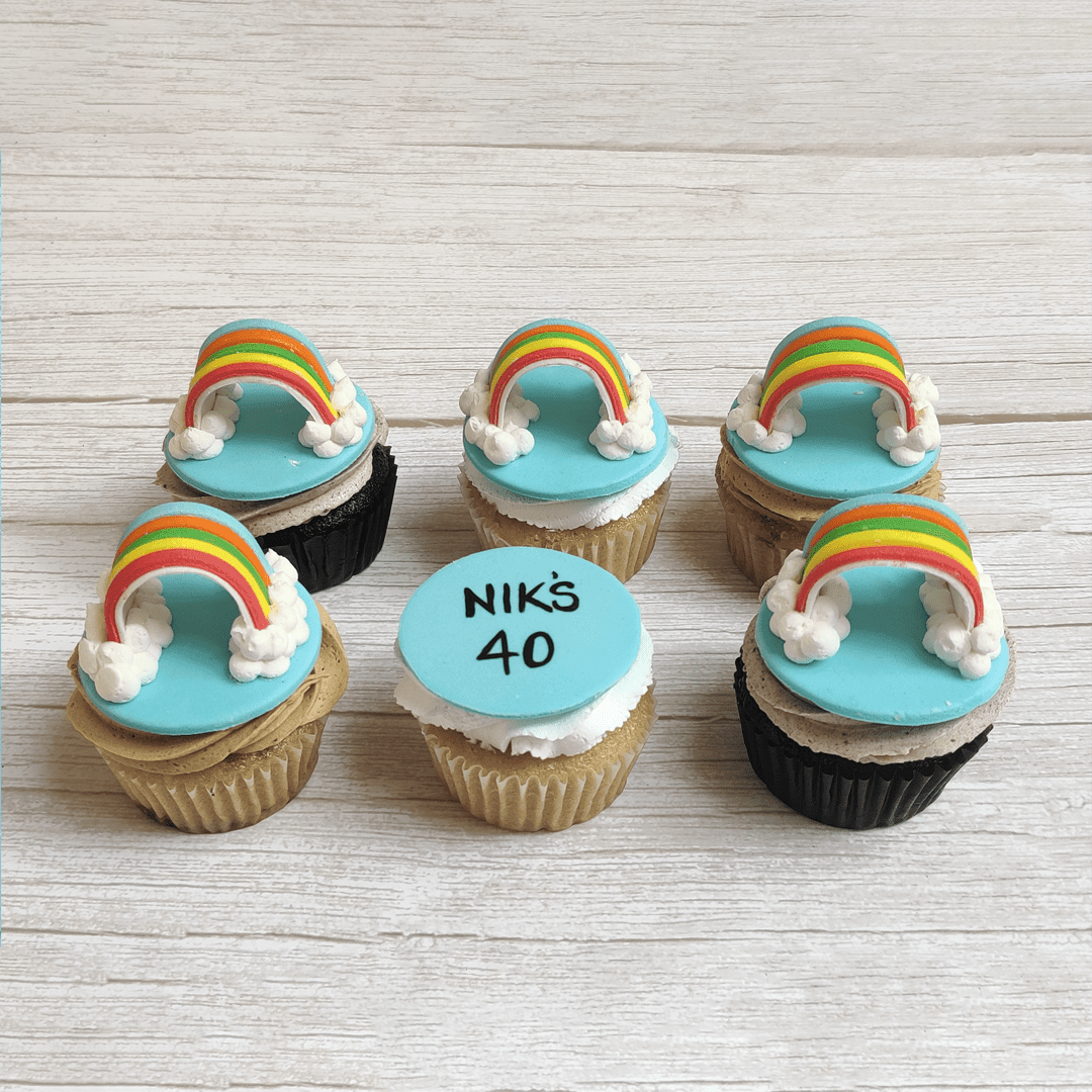 Pride Cupcakes - Crave by Leena