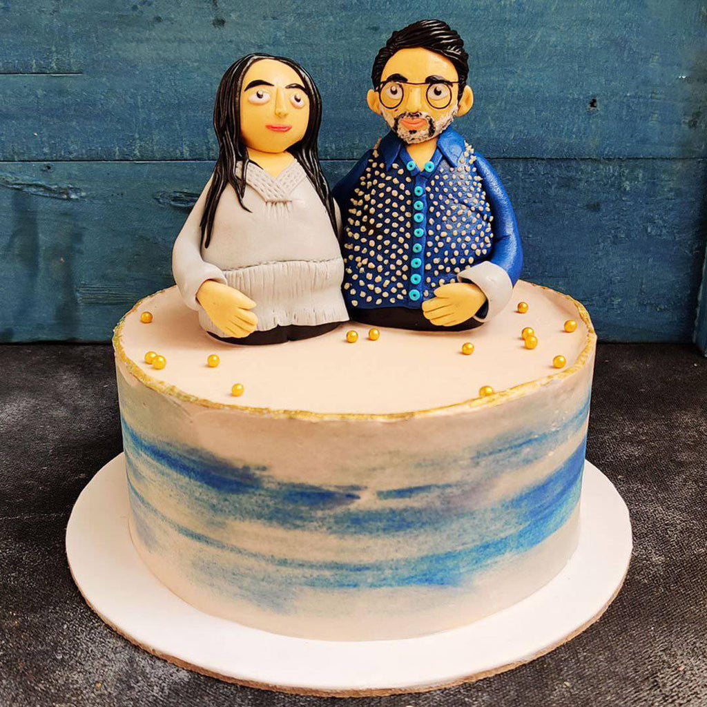 Realistic Couple Cake - Crave by Leena