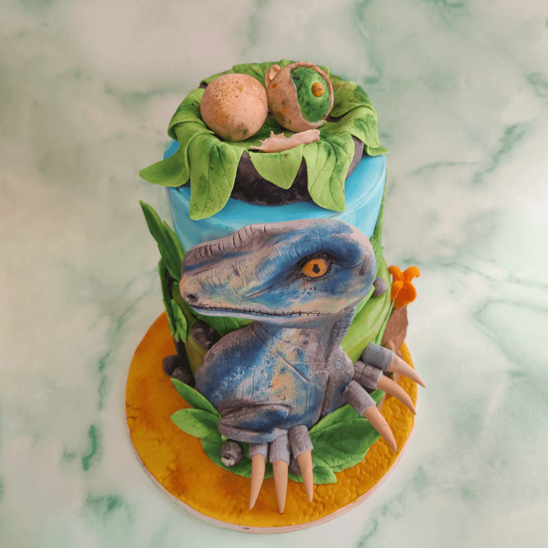Realistic Dinosaur Cake - Crave by Leena