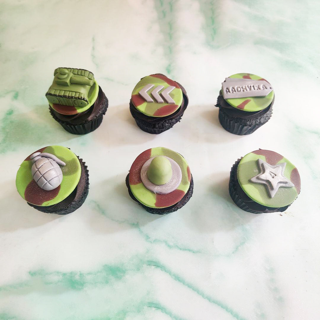 The Army Cupcakes - Crave by Leena
