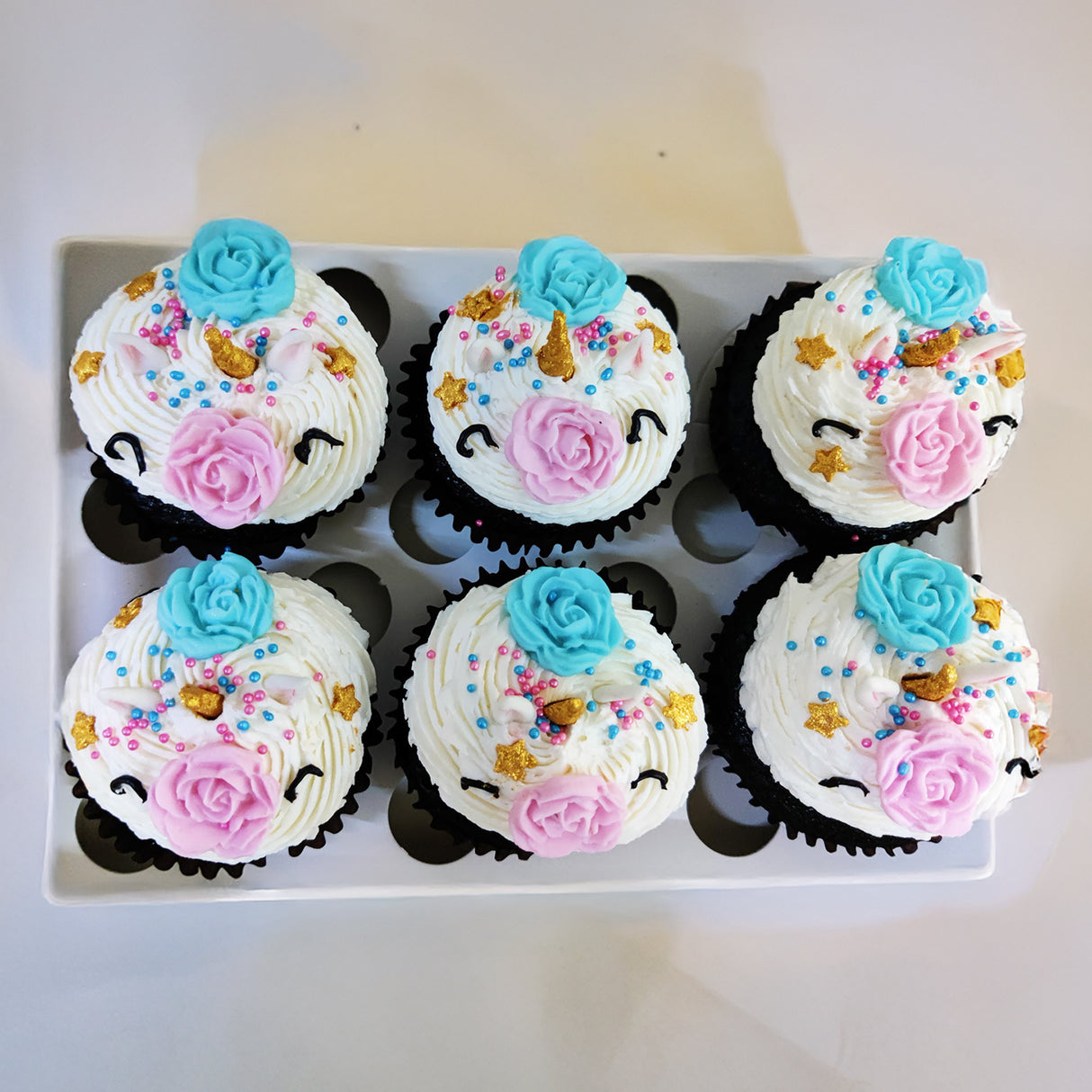 Unicorn Eyes Cupcakes - Crave by Leena