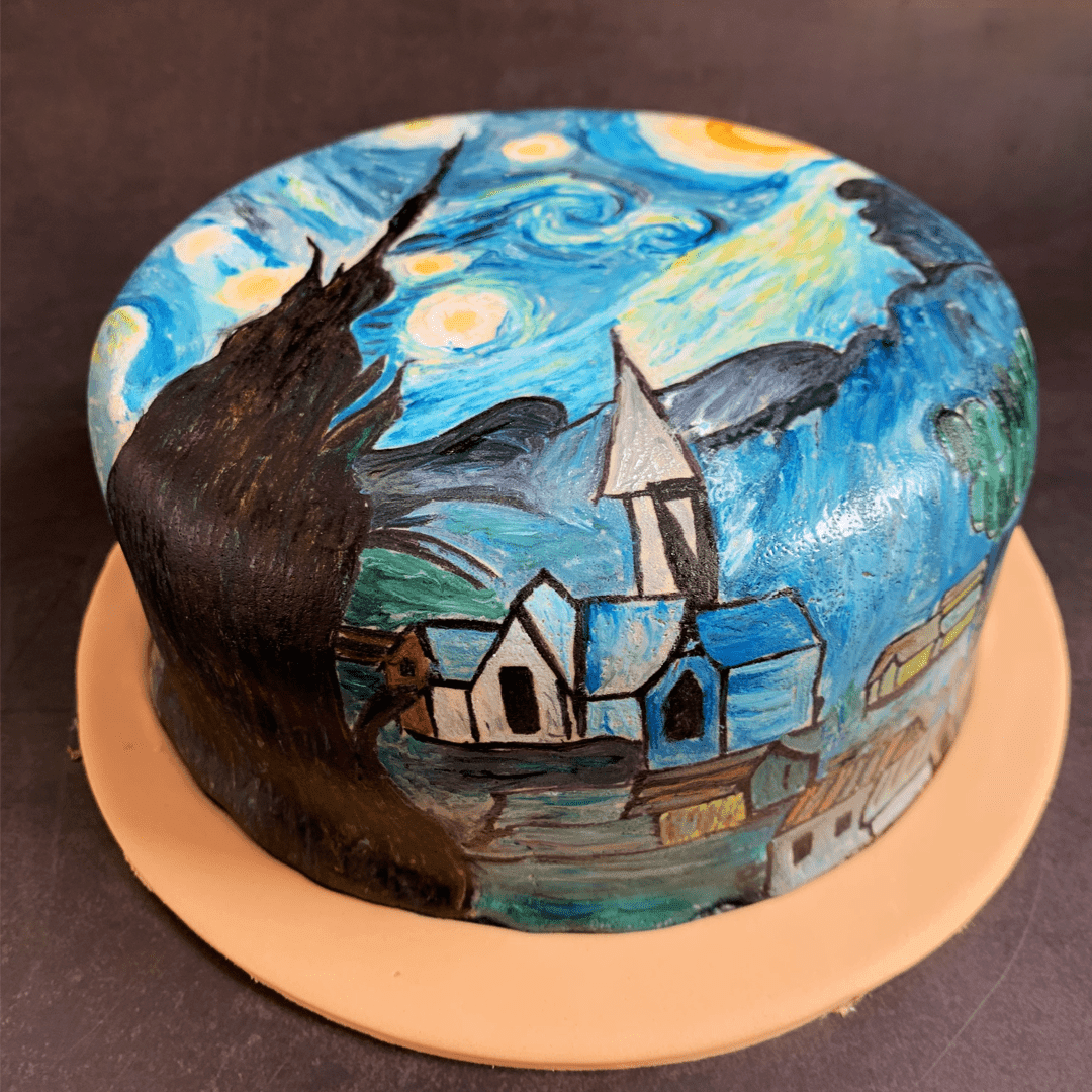 Van Gogh's The Starry Night - Crave by Leena