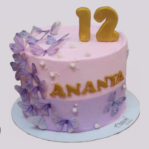 Lavepink butterflies - Crave by Leena