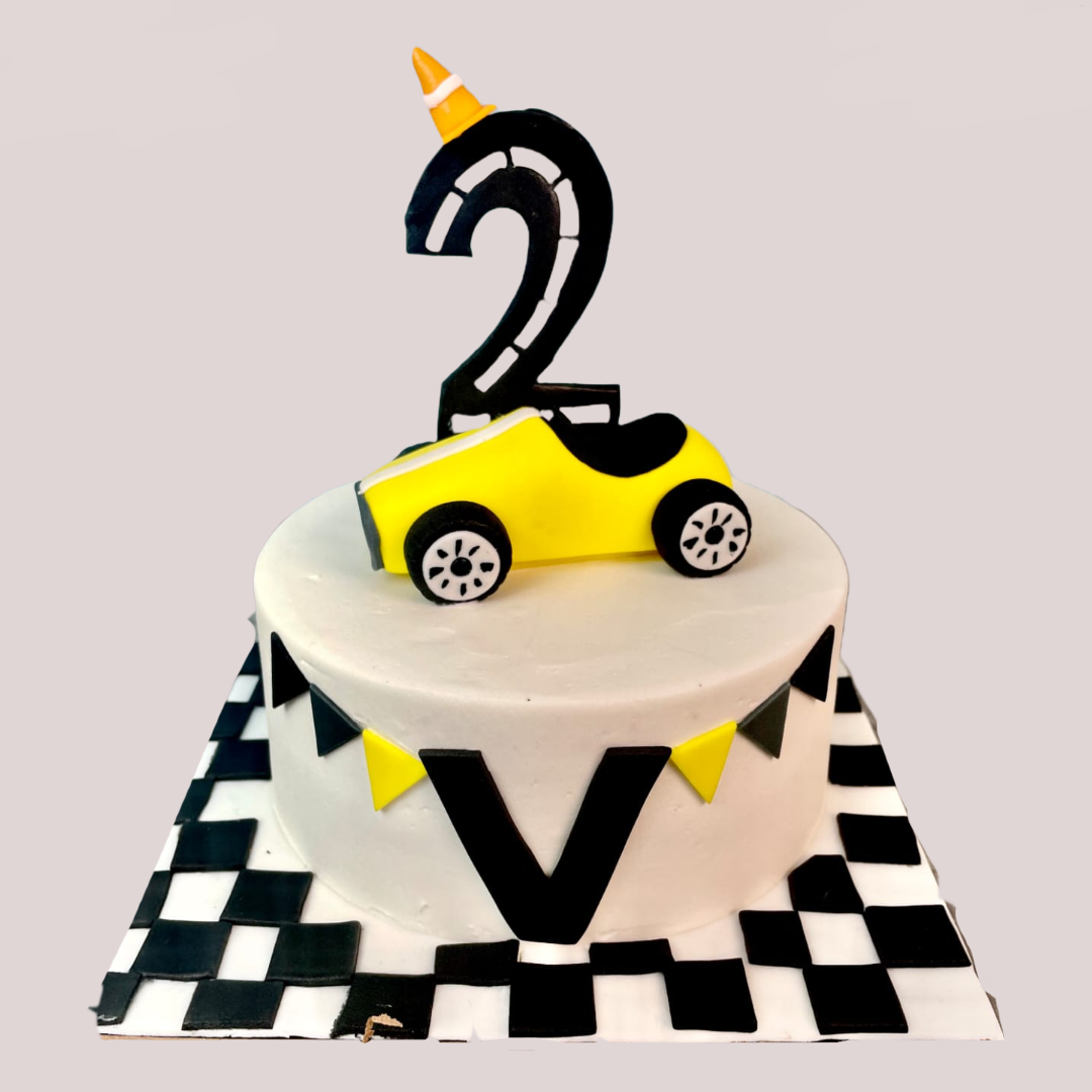 Car on cake - Crave by Leena
