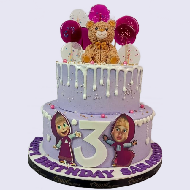 Teddy, Masha & Baby - Crave by Leena