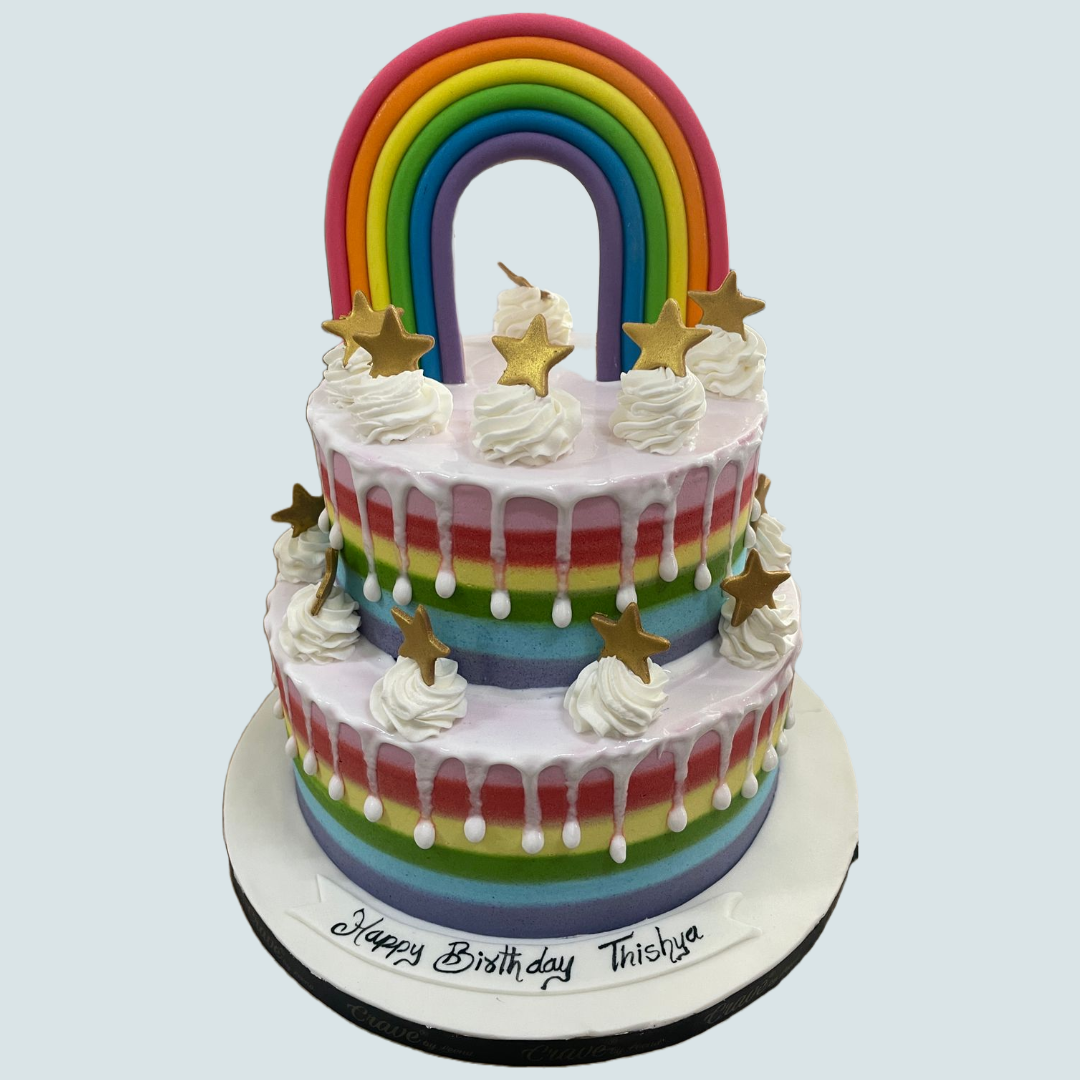 Duo Colourful Rainbow - Crave by Leena
